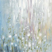 January Branches Blue Green Fine Art Print