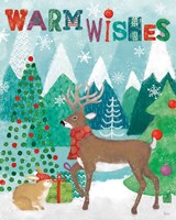 Festive Forest III Framed Print