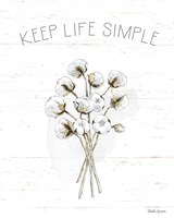 Farmhouse Cotton IV Framed Print