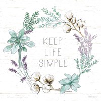 Farmhouse Cotton IX Framed Print