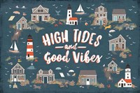 Seaside Village IV Fine Art Print