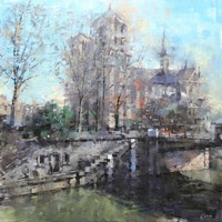 Notre Dame on the Seine Fine Art Print