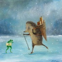 Julemanden Fine Art Print