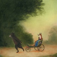 La Passeggiata of the Lady Dowager Fine Art Print