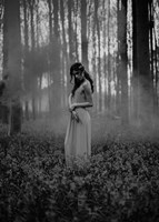 Girl in the Woods Fine Art Print