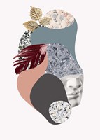 Terazzo Amoebe 2 Fine Art Print