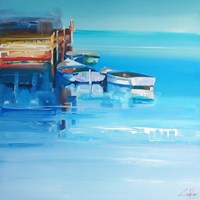 Port Fairy Moorings Fine Art Print