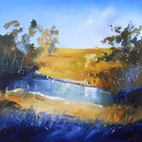 Winter Dam Fine Art Print