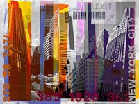 New York Sky Urban Fine Art Print