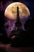 Moonlight in Paris Fine Art Print