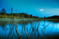 The Blue Lake Fine Art Print