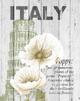 Italy Poppies Fine Art Print