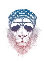 Wild Lion Fine Art Print