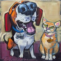 Dude Chill Fine Art Print