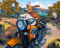 Have Dog Will Travel Fine Art Print