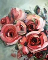 Amid Scent of Roses Fine Art Print
