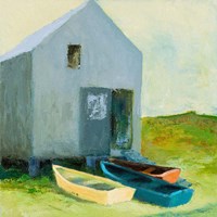 Boat House Fine Art Print