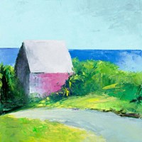 Pink House Fine Art Print