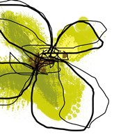 Green Petals Fine Art Print