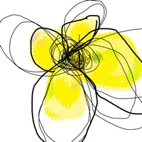 Yellow Petals Three Fine Art Print