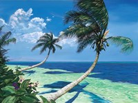 Beckoning Palms Fine Art Print