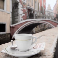 Canal Espresso Bar Guiseppi Fine Art Print