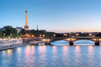Twilight on the Seine Fine Art Print