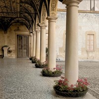 Villa Portico No. 1 Fine Art Print