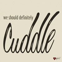 Snuggles and Cuddles I Fine Art Print