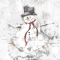 Snowman Fine Art Print