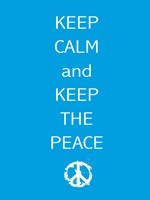 Keep Calm Fine Art Print