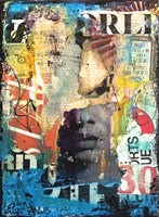 Collage Head Fine Art Print