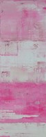 Panels in Pink I Framed Print