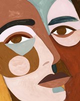 Geo Face III Fine Art Print