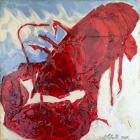 Brilliant Maine Lobster II Fine Art Print