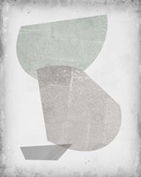 Soft Shapes II Framed Print