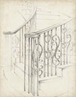 Iron Railing Design II Fine Art Print