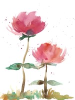 Pink Fleurs I Fine Art Print