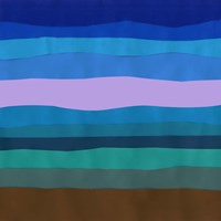 Blue Ridge Abstract II Fine Art Print