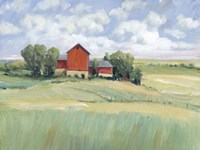 Rural Farmland II Fine Art Print
