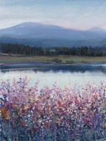 Lakeside Mountain I Fine Art Print