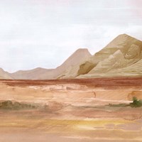 Desert Formation II Framed Print