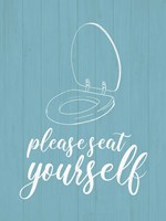 Bathroom Suggestions II Fine Art Print