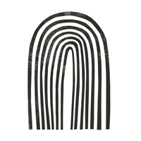 Arcobaleno Nero IV Fine Art Print