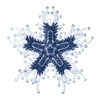 Navy Ocean Gems IV Fine Art Print