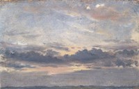 Cloud Study, Sunset Fine Art Print