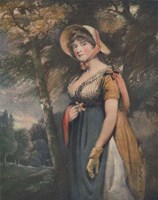 The Right Honourable Lady Louisa Manners Fine Art Print