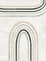 Modern Arc in Color III Framed Print