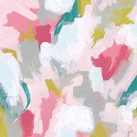 Pink Scramble II Framed Print