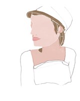 Modern Contour Portrait IV Fine Art Print